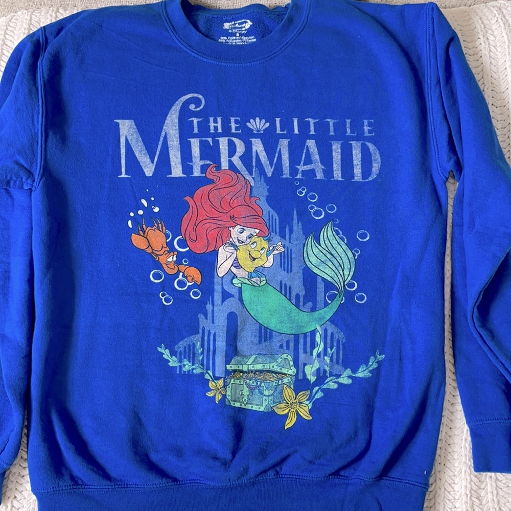 Disney sweatshirt Ariel Little Mermaid